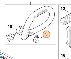 Obejma zaciskowa 4144 791 9401