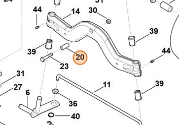 Tulejka łożyska 6170 763 3010