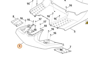 Pokrywa 6140 706 0733