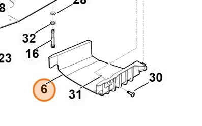Pokrywa 6140 706 2110