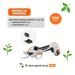 Sekator akumulatorowy ASA 20 + AS 2 + AL 1