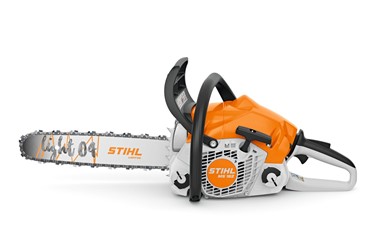 Zestaw STIHL MS 182 z kanistrem 3/1,5 l, olejem HP 1 l, olejem ForestPlus 1 l oraz systemami napełniania do paliwa i oleju