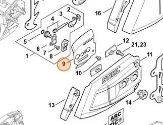  Boczny element blaszany 1141 664 1030