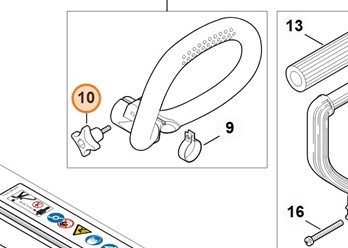 Śruba skrzydełkowa 4144 710 9300