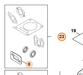 Zestaw uszczelek 4147 007 1602