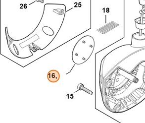 Tabliczka z typem urządzenia FS 460 C 4147 967 154
