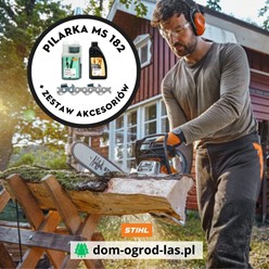 STIHL MS 182 z HP Super, Forest Plus + łańcuch