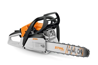 Zestaw STIHL MS 182 z kanistrem 3/1,5 l, olejem HP 1 l, olejem ForestPlus 1 l oraz systemami napełniania do paliwa i oleju