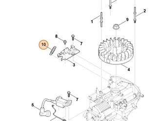 Sprężyna naciągowa 0004 997 5502