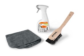 Zestaw Care&Clean do czyszczenia iMOW® i kosiarek STIHL smary środki czyszczące