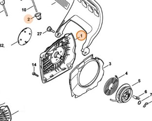 Obudowa wentylatora 1143 080 1803