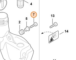 Śruba IS P5x20 9074 478 4135