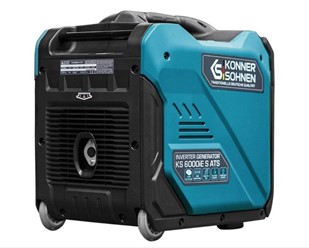 generator inwerterowy KS 6000iE S ATS  agregat prądotwórczy z ATS  cichy generator prądu  agregat prądotwórczy 5 kW  generator prądotwórczy do domu  b