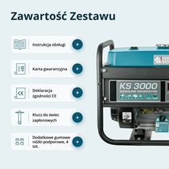 Agregat prądotwórczy KS 3000