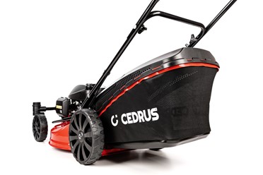 Kosiarka spalinowa z napędem CEDRUS KS51S-H-ZT ze skrętnymi przednimi kołami i silnikiem Honda GCV170