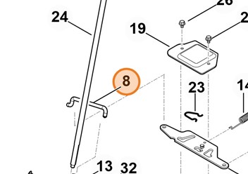 Drążek 6140 704 9801