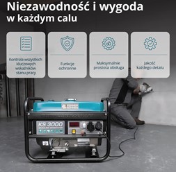 Agregat prądotwórczy KS 3000