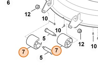 Krążek 6170 763 3605