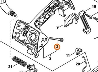 Śruba 1121 122 6600