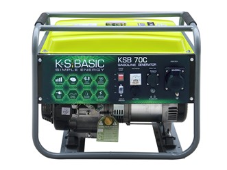 Generator benzynowy , Agregat prądotwórczy KSB 70C