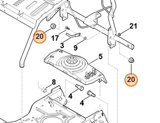 Nakrętka sześciokątna M14 9212 260 1500