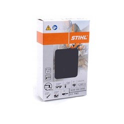 Składany kartonik do łańcucha pilarki – opakowanie ochronne STIHL