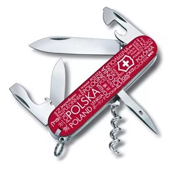 Scyzoryk Victorinox Spartan Czerwony z napisem Polska