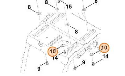 Pierścień odległościowy 6170 763 3700
