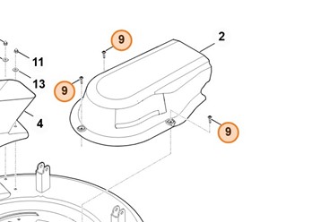Śruba ścinana M6x25 9039 488 1289