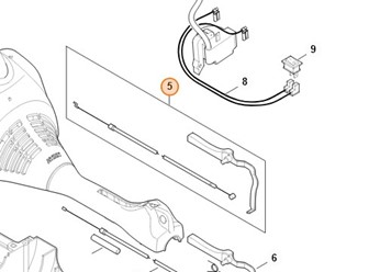 Dźwignia blokady 4140 180 1750