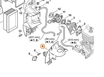 Pokrywa sterowania przepływem 4244 087 3002