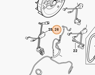 Wiązka kabli 1141 440 3020