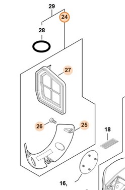 Zestaw płyty osłonowej 4147 007 1013