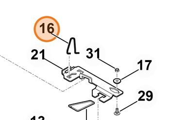 kabłąk sprężysty 6165 708 0300