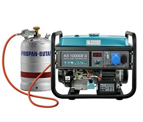 Generator benzynowo-gazowy  KS 10000E G