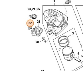  Śruba z łbem cylindrycznym IS-M4x12 9022 313 0660