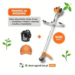 Kosa spalinowa FS 261 + Dynamic GPA + czapka