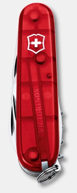 Scyzoryk Victorinox Spartan Czerwony - Przezroczysty