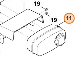 Tłumik 6140 140 0600