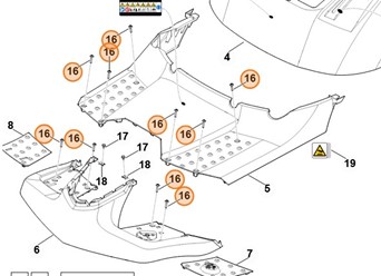 Śruba ścinana M6x30 9039 488 1290