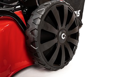 Kosiarka spalinowa z napędem CEDRUS KS51S-H-ZT ze skrętnymi przednimi kołami i silnikiem Honda GCV170