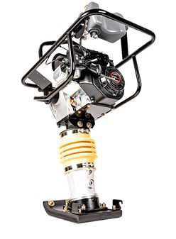 Stopa wibracyjna Cedrus ST02 skoczek z silnikiem Loncin i kołami transportowymi