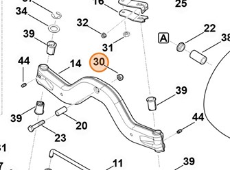 Nakrętka sześciokątna M12 9212 263 1400