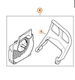 Obudowa wentylatora 1123 080 1818