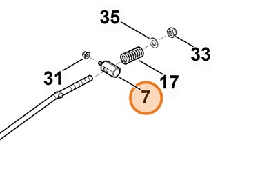 Sworzeń 6140 703 9010
