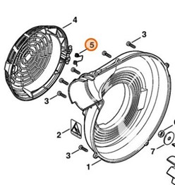 Sprężyna ramieniowa 0000 998 0401