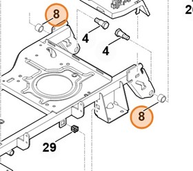 Tulejka łożyska 6140 763 3000