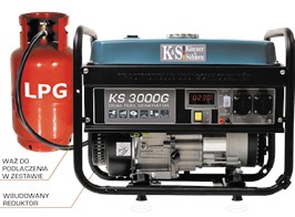Agregat prądotwórczy KS 3000G LPG