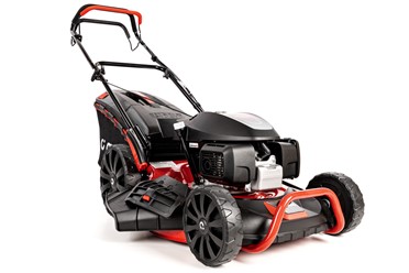 Kosiarka spalinowa z napędem CEDRUS KS51S-H z silnikiem Honda GCV200, stalową obudową 51 cm i koszem 65 litrów