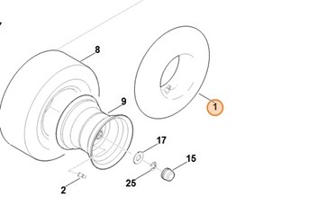 Przewód elastyczny 16x6,5 6152 704 6700
